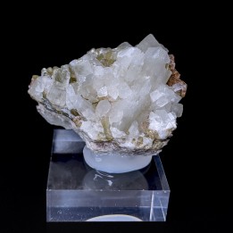 Prehnite, diopside, grenat, Mine Jeffrey, Canada, 4,1 cm