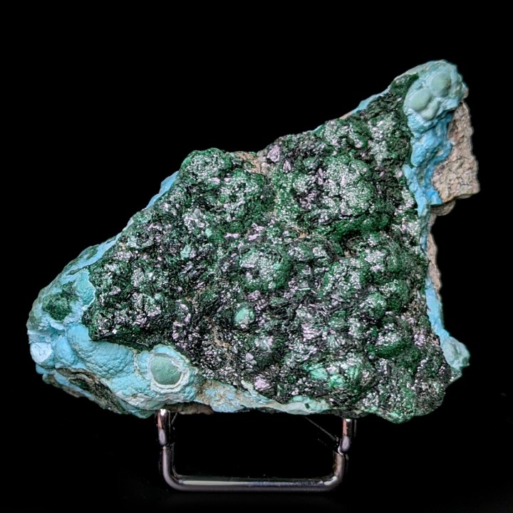 Malachite, chrysocolle, Mine de l'étoile, 166 g