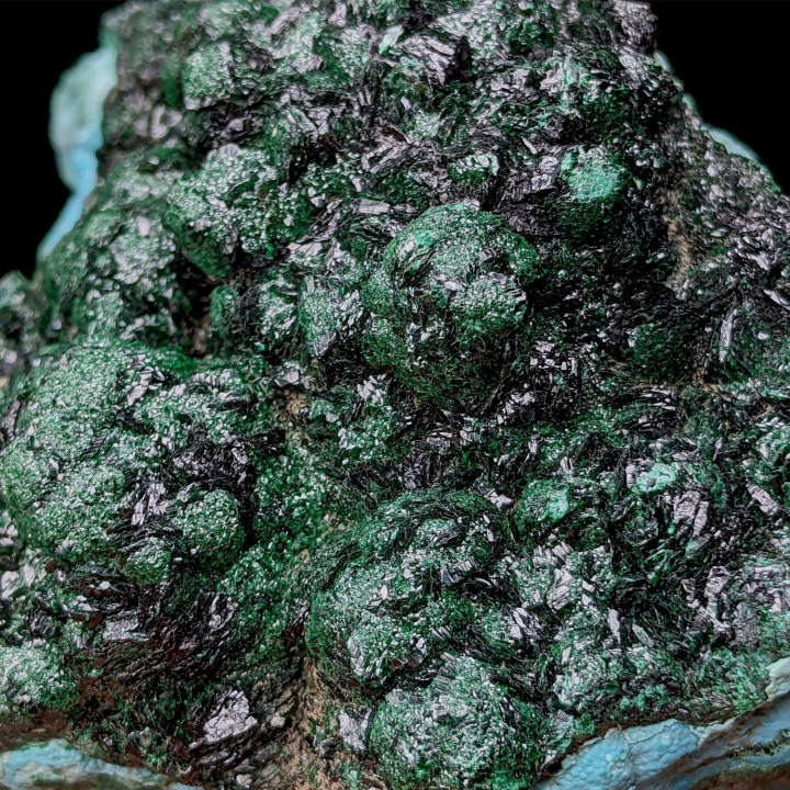 Malachite, chrysocolle, Mine de l'étoile, 166 g