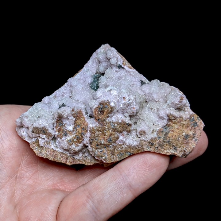 Cobaltocalcite, malachite, Congo, 228 g