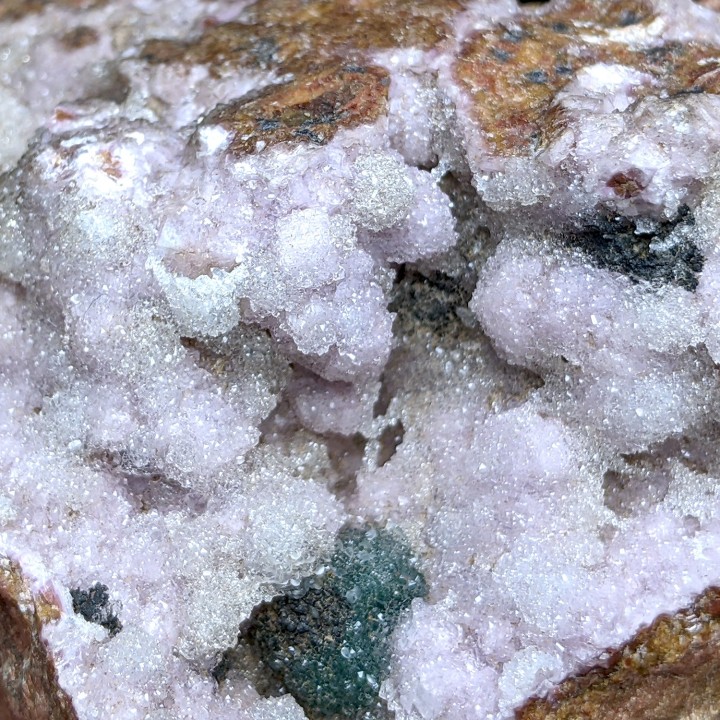 Cobaltocalcite, malachite, Congo, 228 g