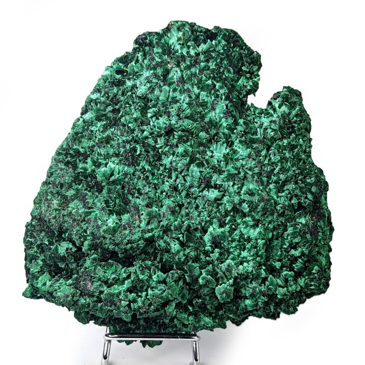 Fibrous malachite, Mindouli, Congo, 497 g