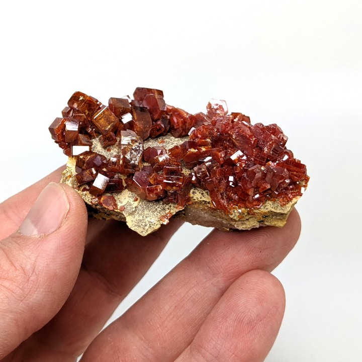 Vanadinite, Mibladen, Morocco, 5.9 cm