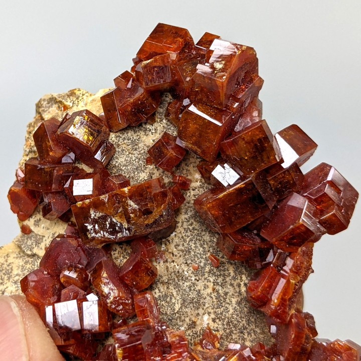 Vanadinite, Mibladen, Maroc, 5,9 cm