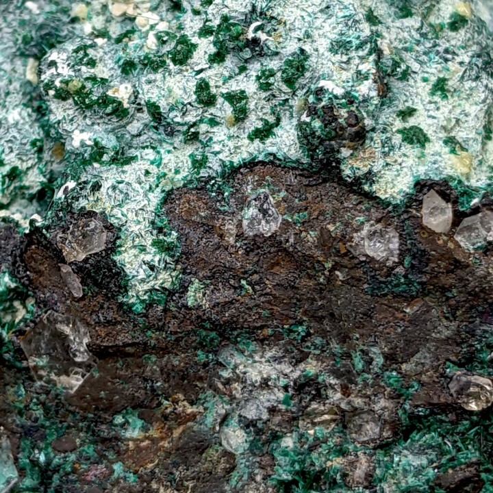 Malachite, mimetite, Tsumeb, Namibia, 113 g