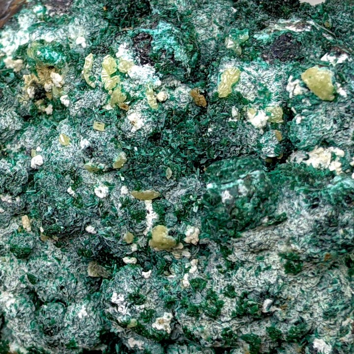 Malachite, mimetite, Tsumeb, Namibia, 113 g