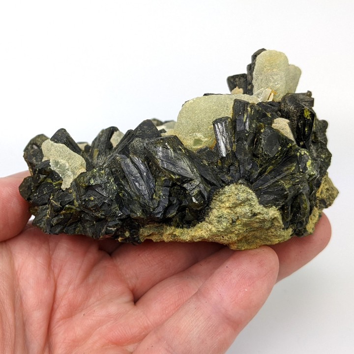 Epidote, prehnite, Kayes, Mali, 396 g