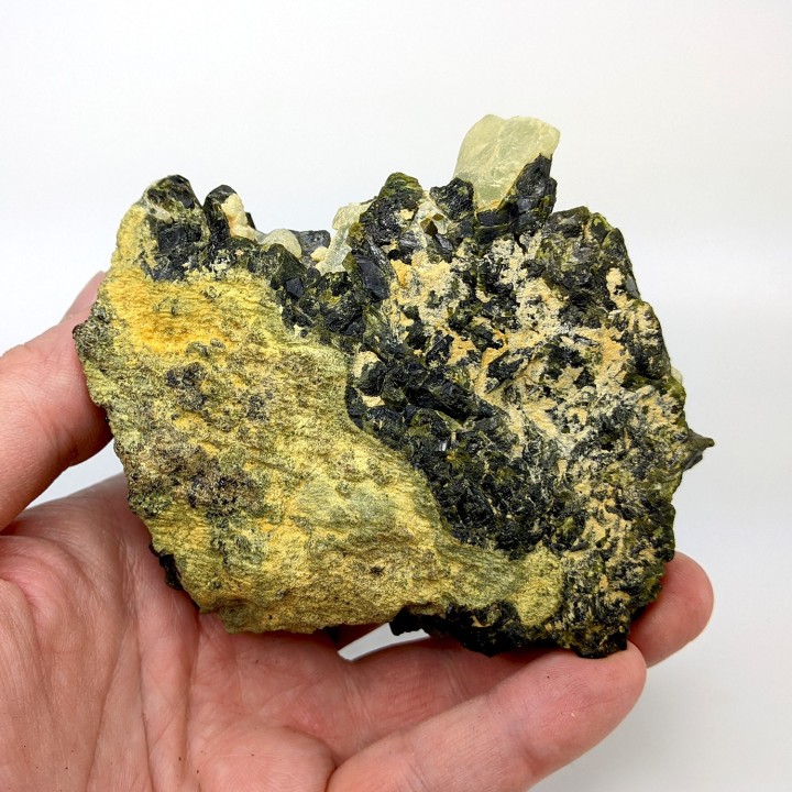 Epidote, prehnite, Kayes, Mali, 396 g