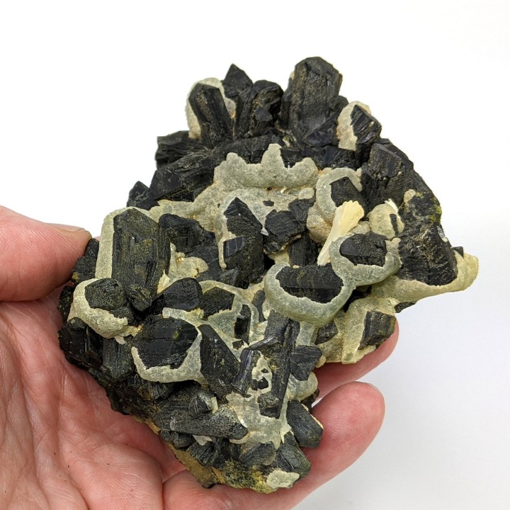 Epidote, prehnite, Kayes, Mali, 396 g