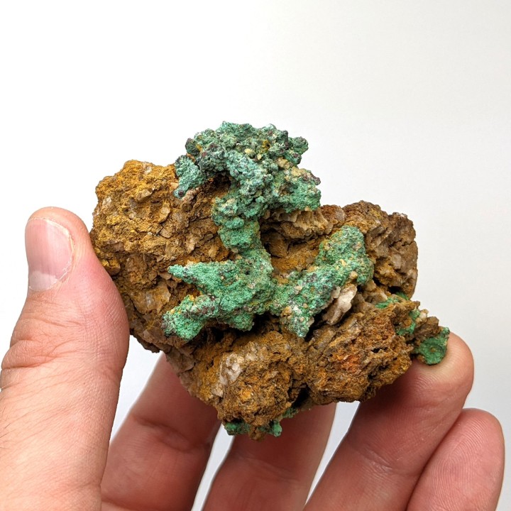 Cuivre natif, Oumjrane, Maroc, 124 g