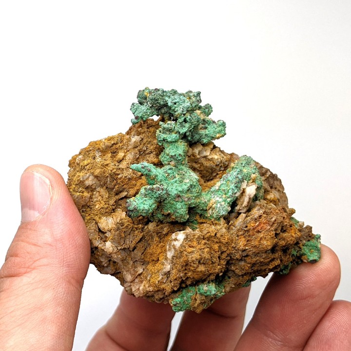 Cuivre natif, Oumjrane, Maroc, 124 g