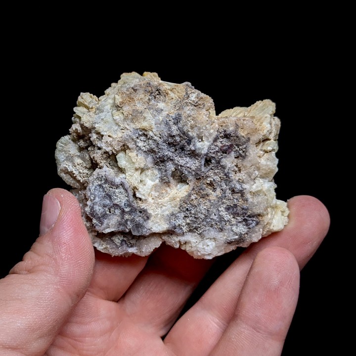 Prehnite, quartz, Djebel Melh, Maroc, 7 cm