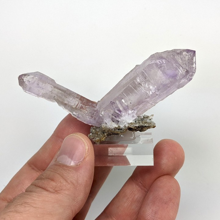 Améthyste, Véra Cruz, Mexique, 7,6 cm