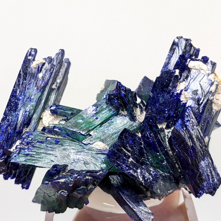 Azurite, malachite, Kerouchen, Maroc, 3,6 cm