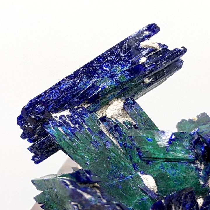 Azurite, malachite, Kerouchen, Maroc, 3,6 cm