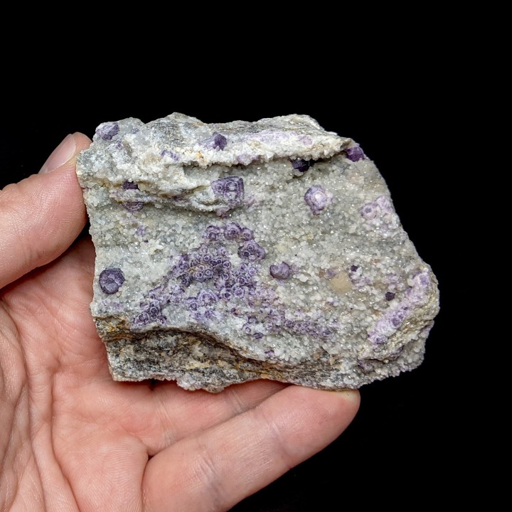 Fluorite, Buxières-les-Mines, France, 179 grams