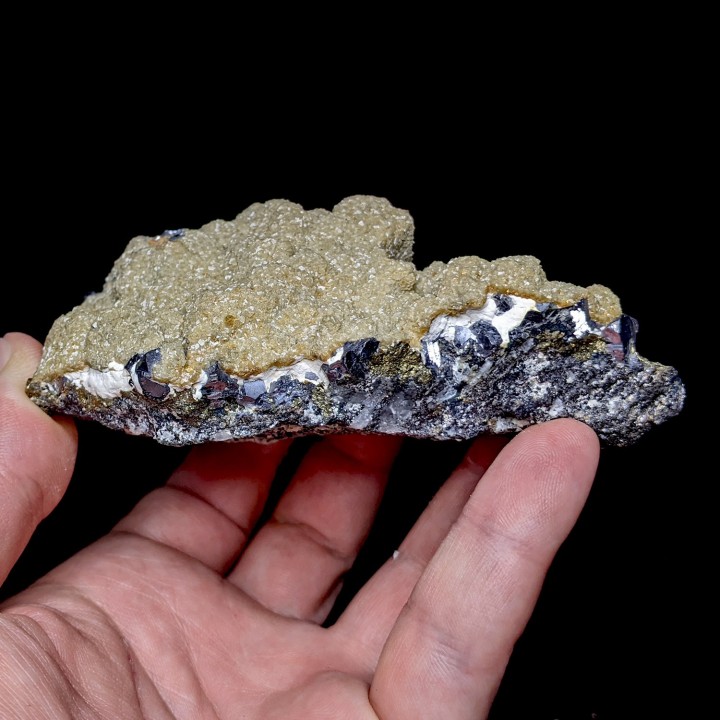 Galène, sidérite, mine Turt , Roumanie, 481 grammes