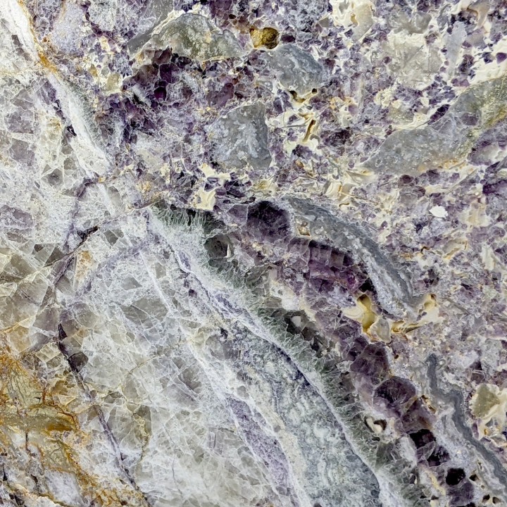 Slice of Fluorite, Maine Reclesne, France, 930 grams