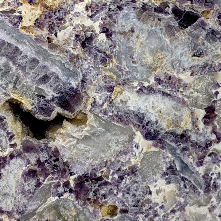 Slice of Fluorite, Maine Reclesne, France, 930 grams