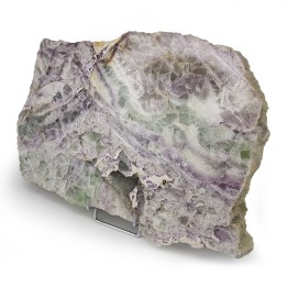 Slice of Fluorite, Maine Reclesne, France, 1760 grams