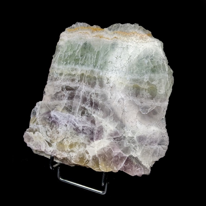 Slice of Fluorite, Maine Reclesne, France, 375 grams
