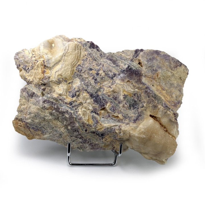 Slice of Fluorite, Maine Reclesne, France, 516 grams