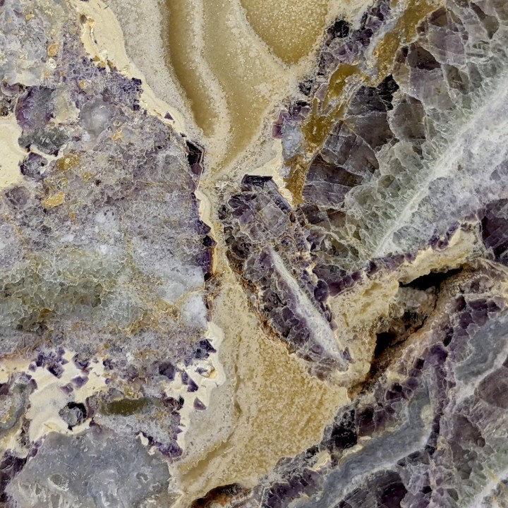 Slice of Fluorite, Maine Reclesne, France, 516 grams