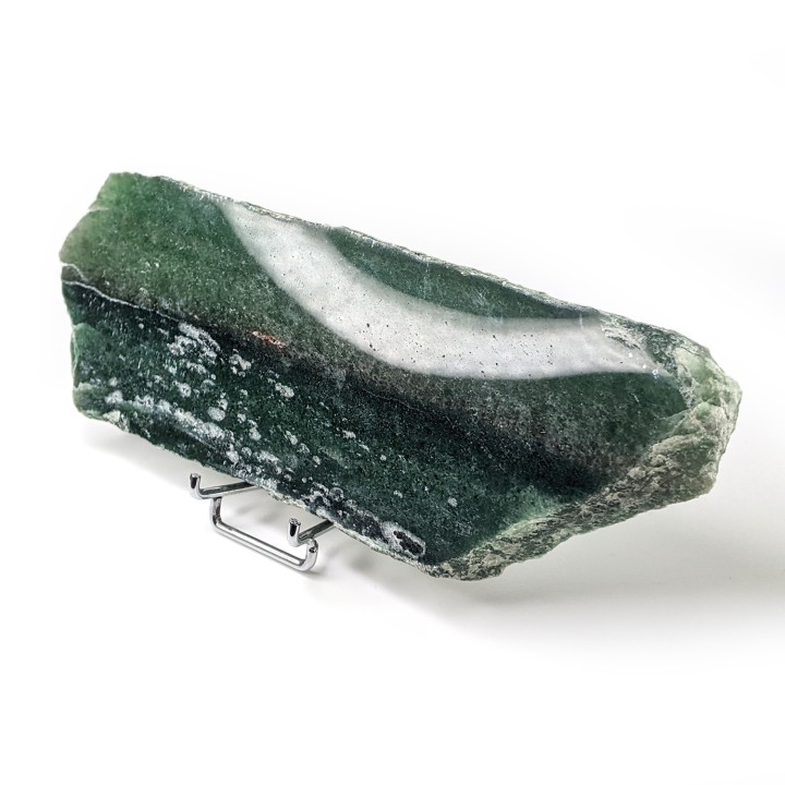 Tranche d'aventurine verte, Brésil, 276 grammes