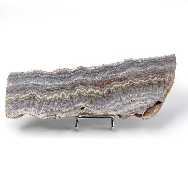 Tranche d'agate, Châtelperron, France, 195 grammes