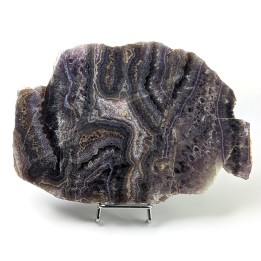 Slice of agate, Châtelperron, France, 410 grams