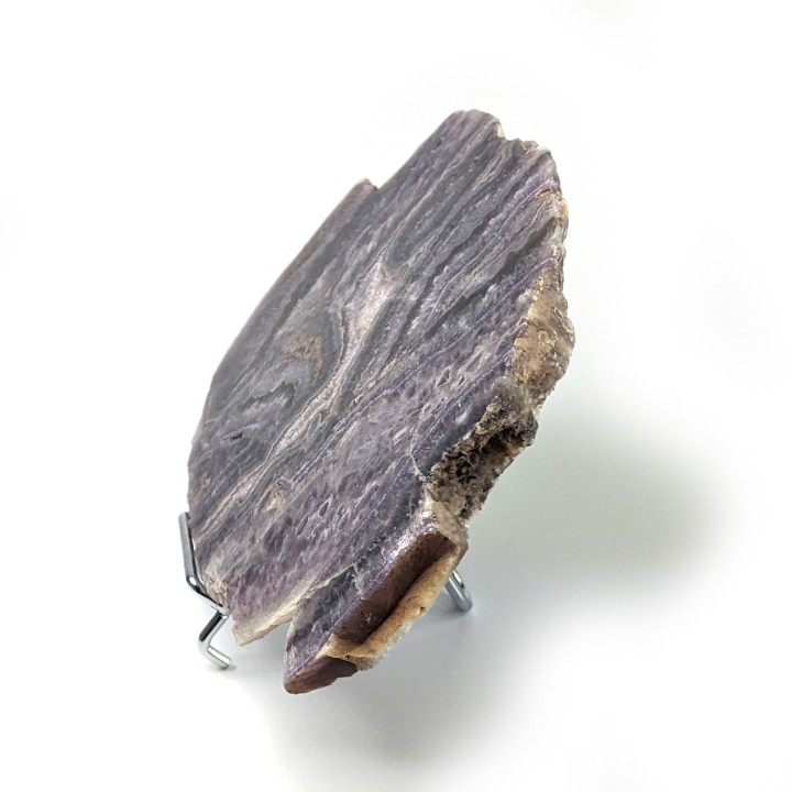 Tranche d'agate, Châtelperron, France, 410 grammes
