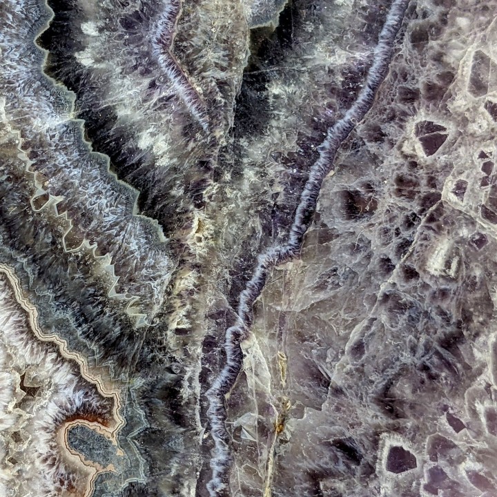 Slice of agate, Châtelperron, France, 410 grams