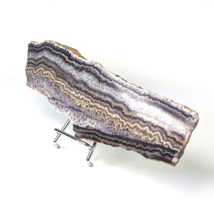 Slice of agate, Châtelperron, France, 245 grams