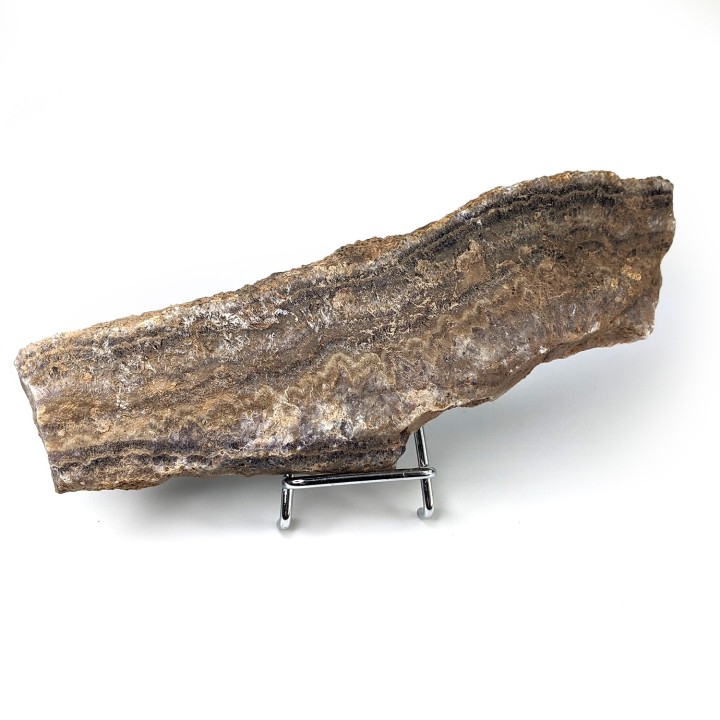 Tranche d'agate, Châtelperron, France, 245 grammes