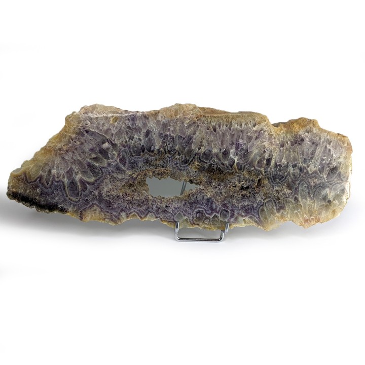 Tranche d'agate, Châtelperron, France, 814 grammes