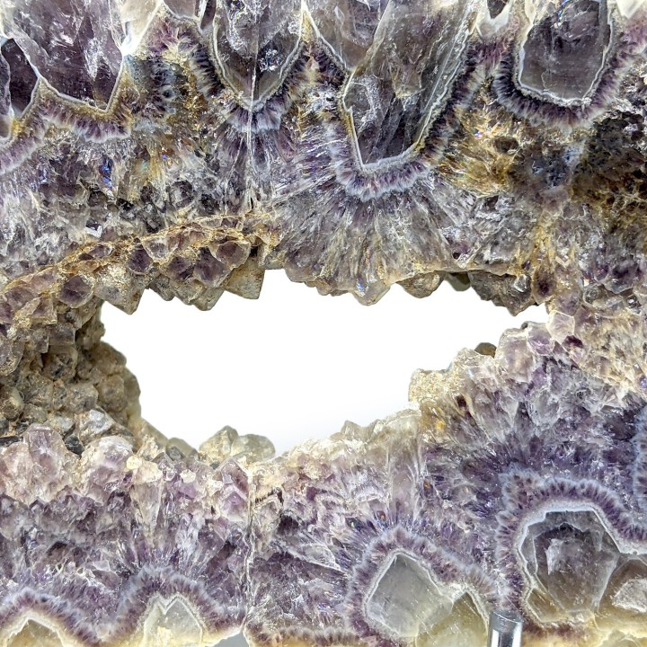 Tranche d'agate, Châtelperron, France, 814 grammes