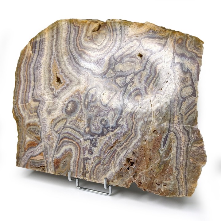 Slice of agate, Châtelperron, France, 1170 grams