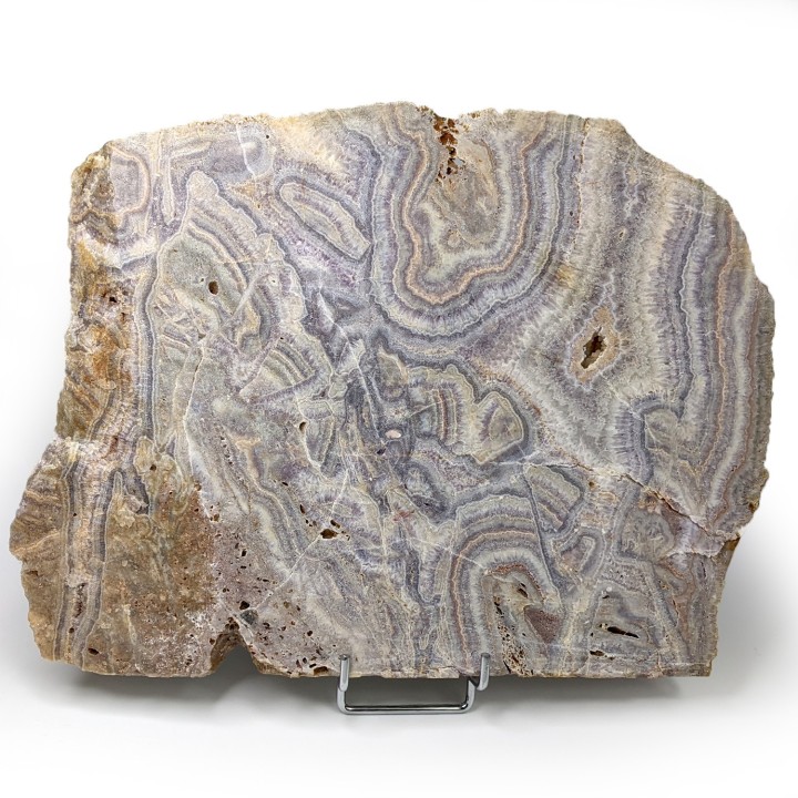 Tranche d'agate, Châtelperron, France, 1170 grammes