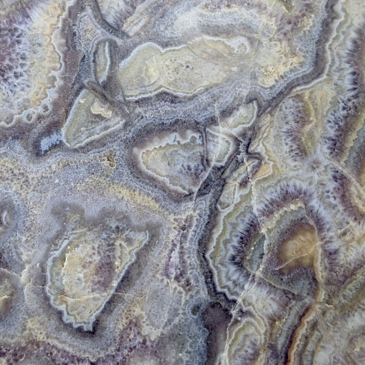 Tranche d'agate, Châtelperron, France, 1170 grammes