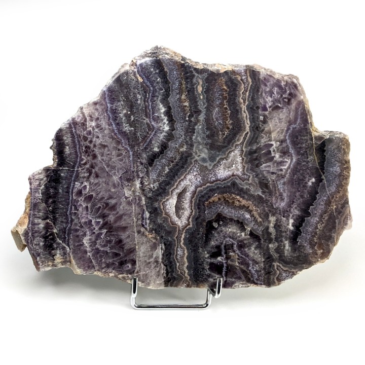 Tranche d'agate, Châtelperron, France, 423 grammes