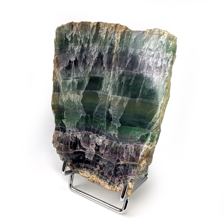 Slice of Fluorite, Voltennes, France, 366 grams