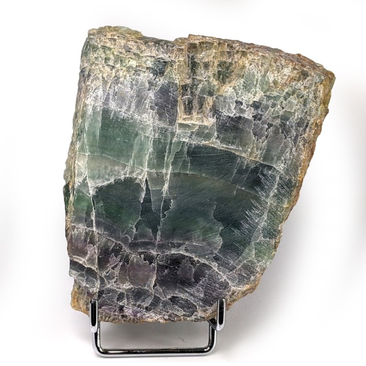Slice of Fluorite, Voltennes, France, 366 grams