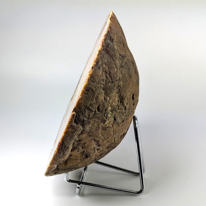 Tranche d'agate géométrique, 802 grammes