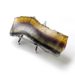 Tranche de Fluorite, Namibie, 7,8 cm