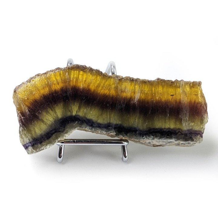 Tranche de Fluorite, Namibie, 7,8 cm