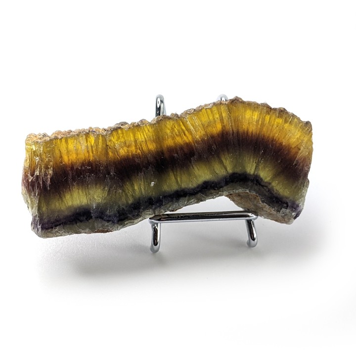 Slice of Fluorite, Namibia, 7.8 cm