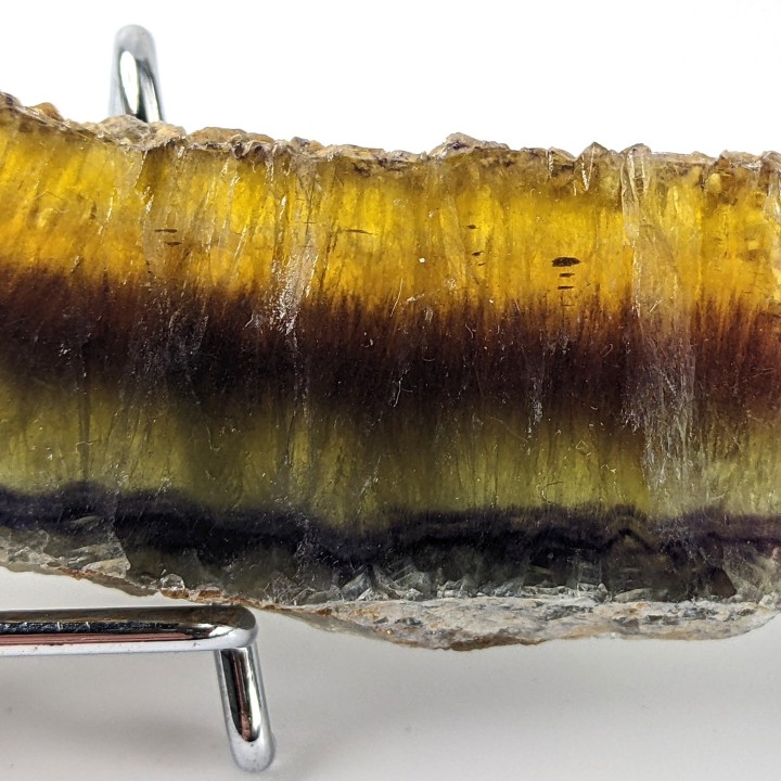 Slice of Fluorite, Namibia, 7.8 cm