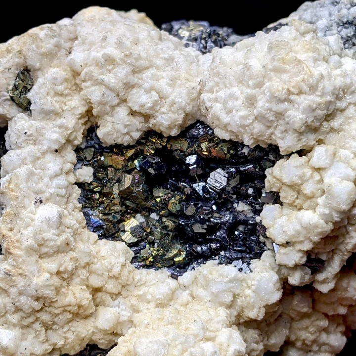 Pyrite, rhodochrosite, sphalérite, Trepca, 435 grammes