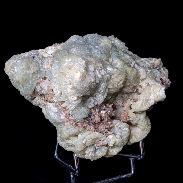 Prehnite, quartz, Djebel Melh, Maroc, 368 grammes