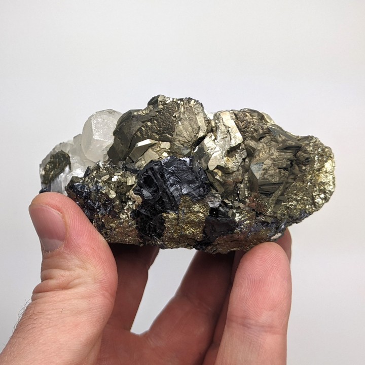 Sphalerite, pyrite, Trepca, Kosovo, 318 grams